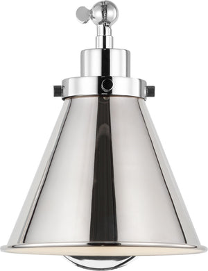 Visual Comfort Studio - CW1121PN - One Light Wall Sconce - Wellfleet - Polished Nickel | Polished Nickel