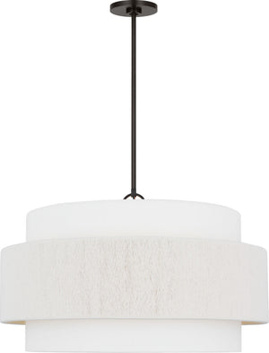 Visual Comfort Studio - EP1184AI - Four Light Hanging Shade - Belaro - Aged Iron | Aged Iron