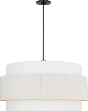 Visual Comfort Studio - EP1196AI - Six Light Hanging Shade - Belaro - Aged Iron | Aged Iron