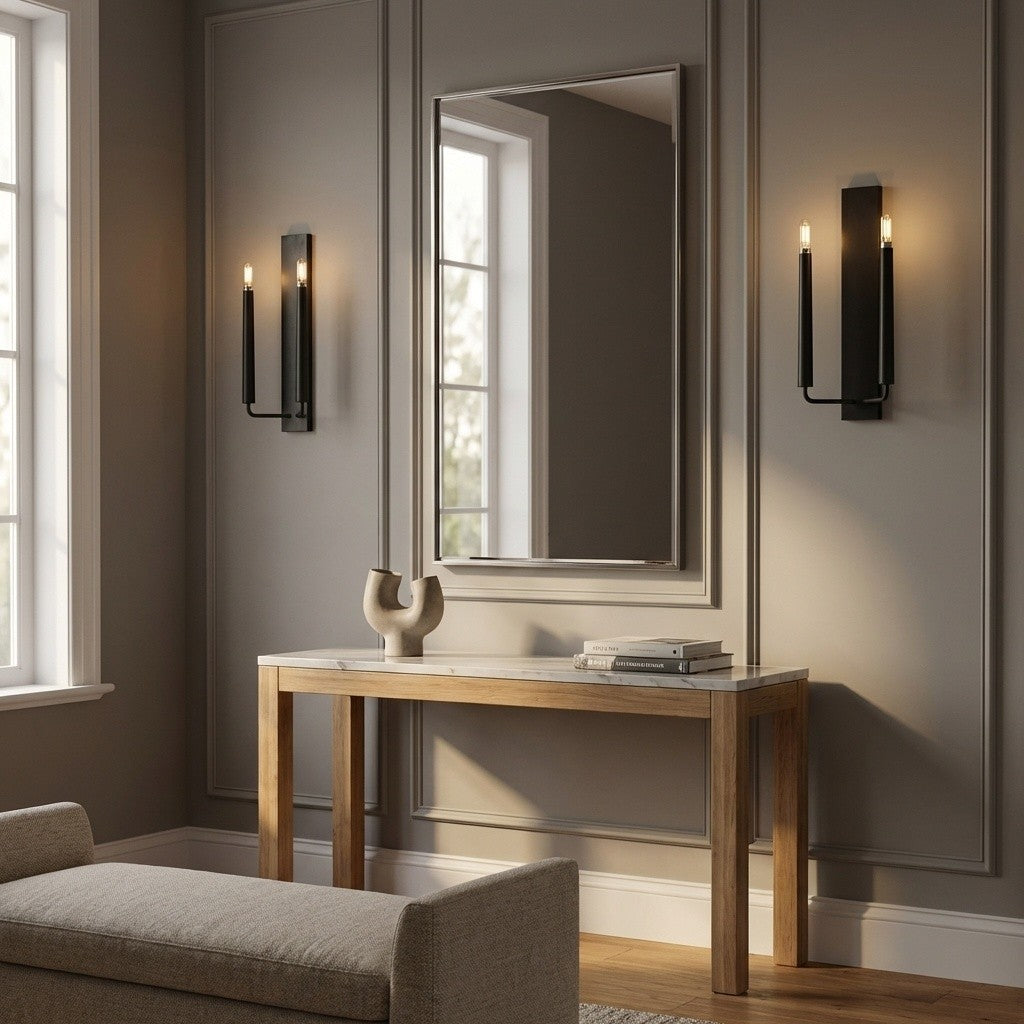 Visual Comfort Studio - EW1252AI - Two Light Wall Sconce - Lois - Aged Iron | Aged Iron
