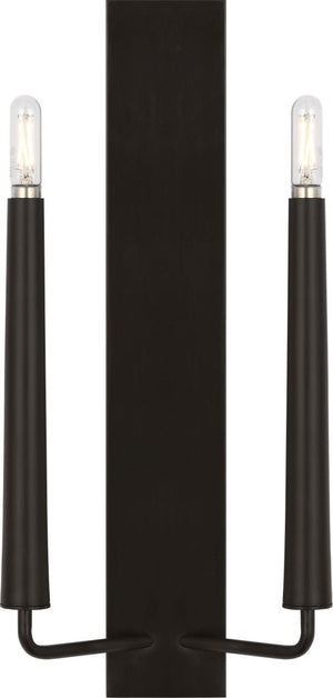 Visual Comfort Studio - EW1252AI - Two Light Wall Sconce - Lois - Aged Iron | Aged Iron