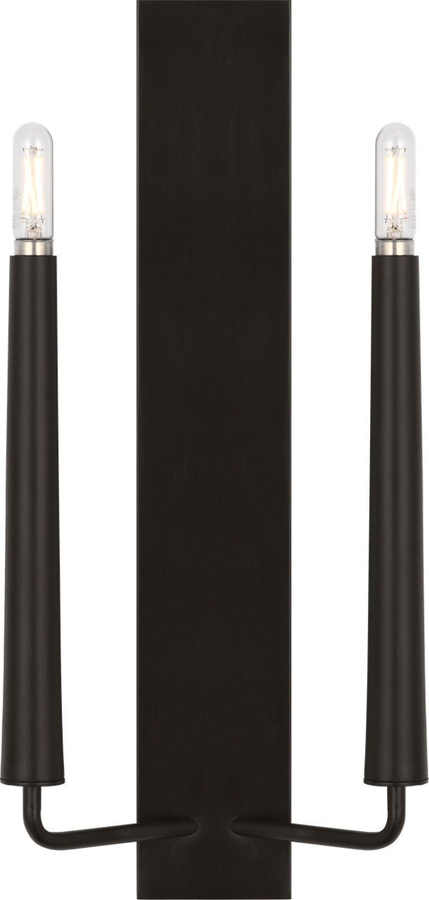Visual Comfort Studio - EW1252AI - Two Light Wall Sconce - Lois - Aged Iron | Aged Iron