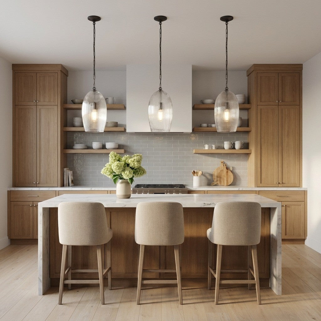Visual Comfort Studio - HP1001AI - One Light Pendant - Serafina - Aged Iron | Aged Iron
