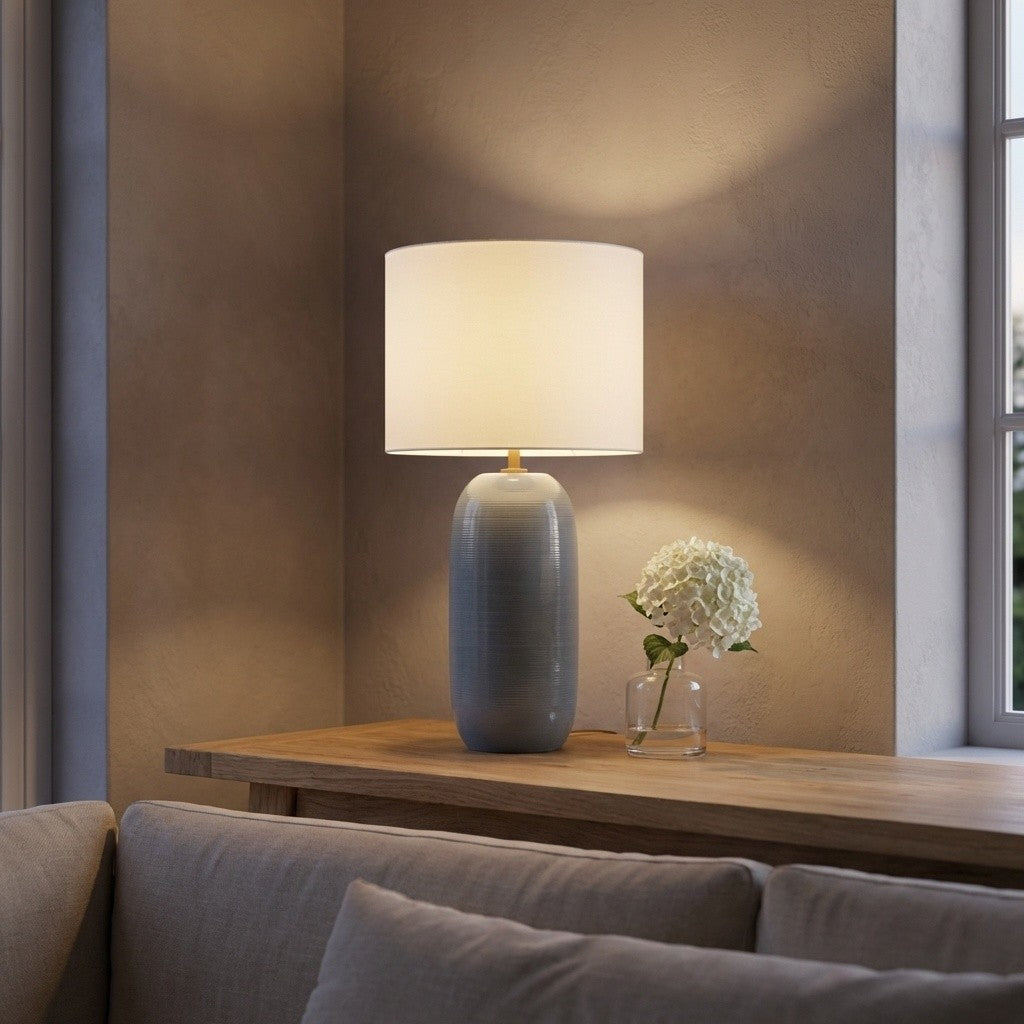 Visual Comfort Studio - HT1061FRA - One Light Table Lamp - Fanny - Frosted Anglia | Frosted Anglia