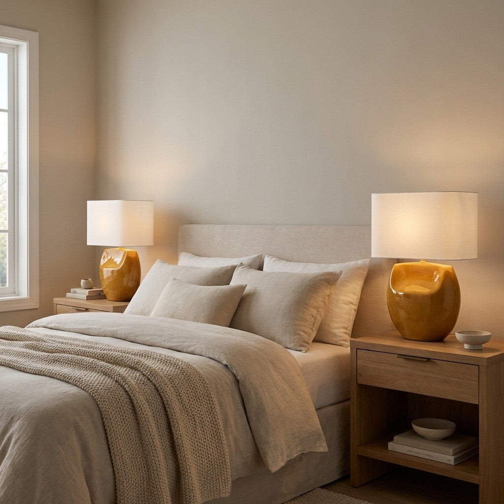 Visual Comfort Studio - HT1161CHO - One Light Table Lamp - Pente - Cracked Honey | Cracked Honey