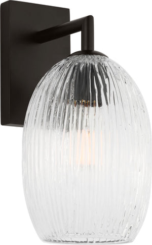Visual Comfort Studio - HW1001AI - One Light Wall Sconce - Serafina - Aged Iron | Aged Iron
