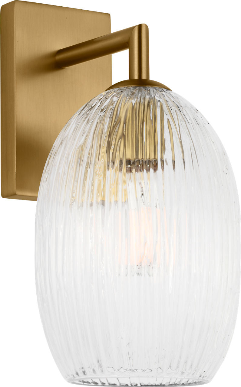 Visual Comfort Studio - HW1001BBS - One Light Wall Sconce - Serafina - Burnished Brass | Burnished Brass