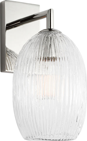 Visual Comfort Studio - HW1001PN - One Light Wall Sconce - Serafina - Polished Nickel | Polished Nickel