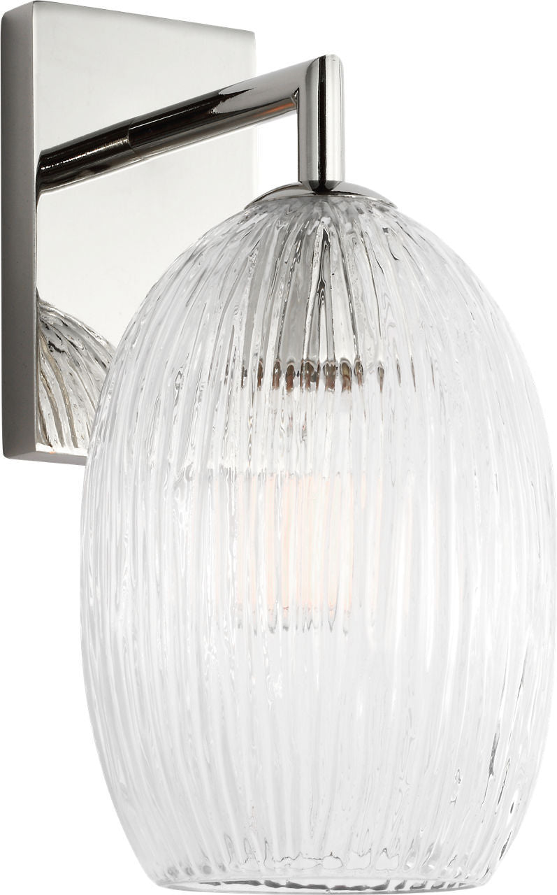 Visual Comfort Studio - HW1001PN - One Light Wall Sconce - Serafina - Polished Nickel | Polished Nickel