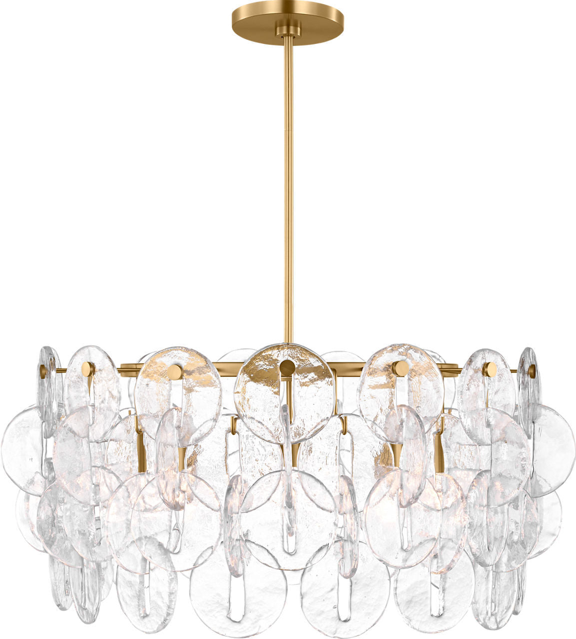 Visual Comfort Studio - KSC1165BBS - Five Light Chandelier - Candace - Burnished Brass | Burnished Brass