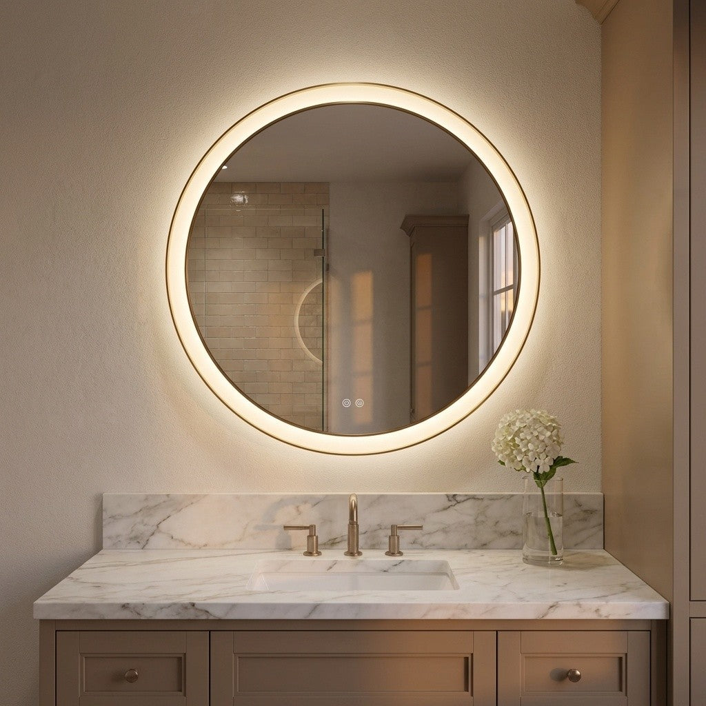 Visual Comfort Studio - KSMRIL105BBS - LED Mirror - Chopin - Burnished Brass | Burnished Brass
