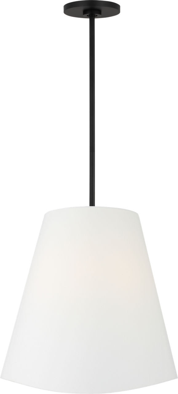Visual Comfort Studio - KSP1213MBK - Three Light Hanging Shade - Beauvoir - Midnight Black | Midnight Black