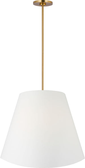 Visual Comfort Studio - KSP1224BBS - Four Light Hanging Shade - Beauvoir - Burnished Brass | Burnished Brass