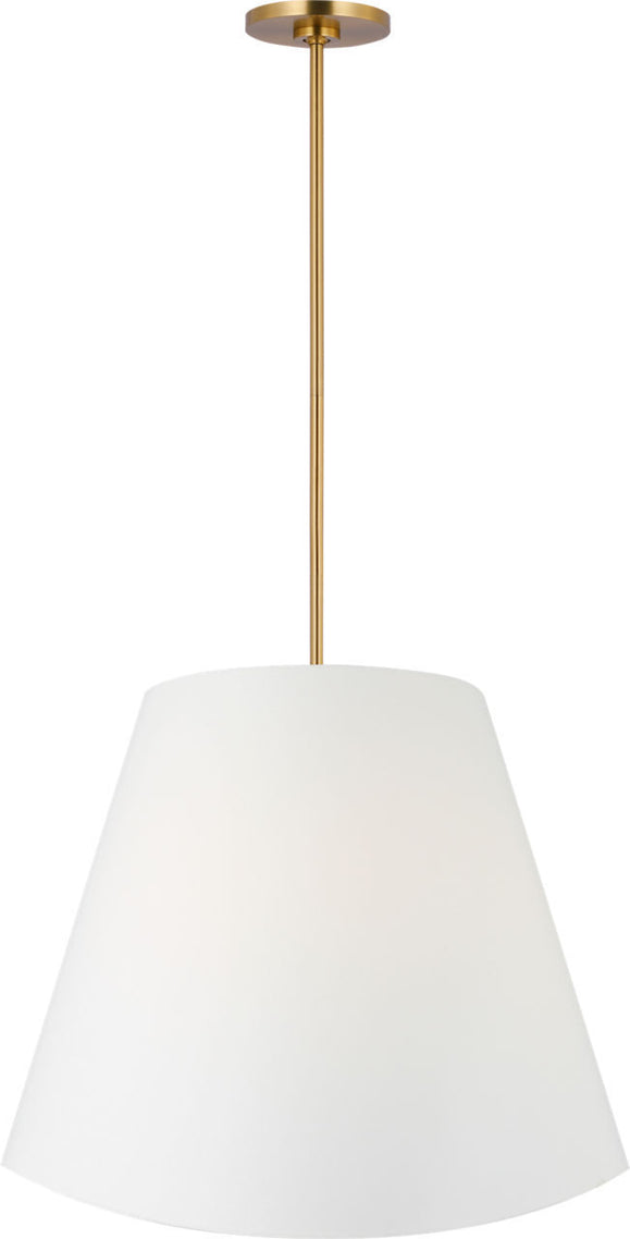 Visual Comfort Studio - KSP1224BBS - Four Light Hanging Shade - Beauvoir - Burnished Brass | Burnished Brass