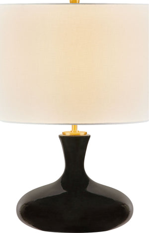 Visual Comfort Studio - KST1251CBK - One Light Table Lamp - Amber - Black Ceramic | Black Ceramic