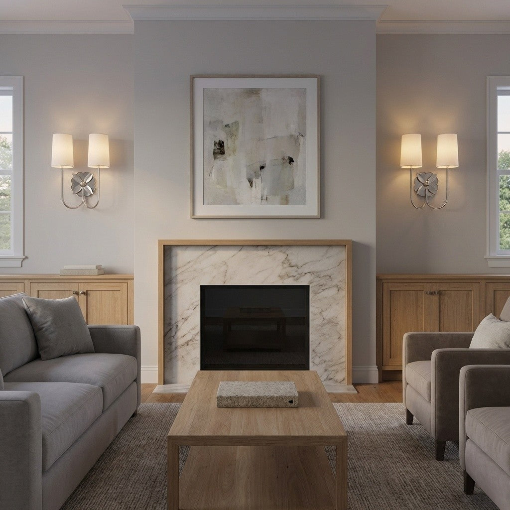Visual Comfort Studio - KSW1192PN - Two Light Wall Sconce - Spencer - Polished Nickel | Polished Nickel