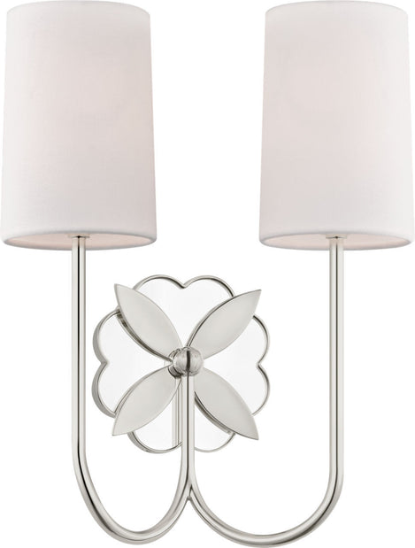 Visual Comfort Studio - KSW1192PN - Two Light Wall Sconce - Spencer - Polished Nickel | Polished Nickel