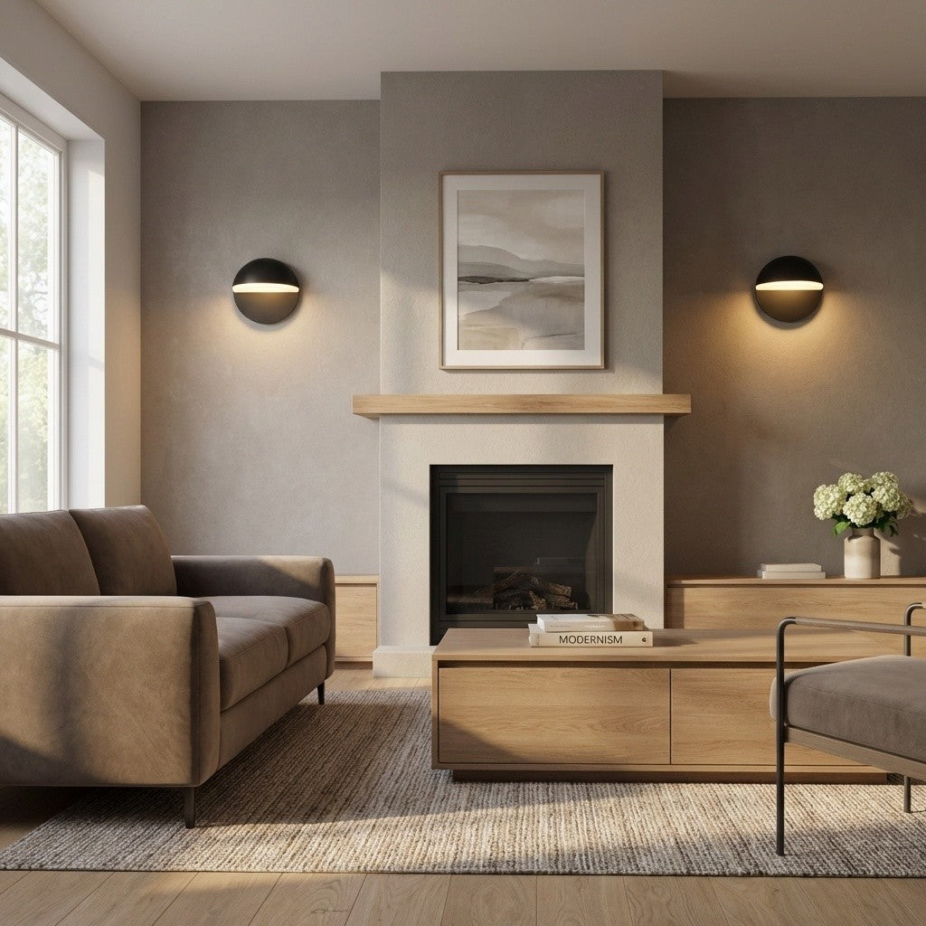 Visual Comfort Studio - KSW1211MBK - LED Wall Sconce - Axel - Burnished Brass | Burnished Brass