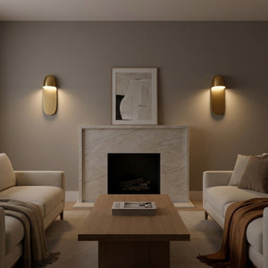 Visual Comfort Studio - KSW1221BBS - LED Wall Sconce - Axel - Burnished Brass | Burnished Brass