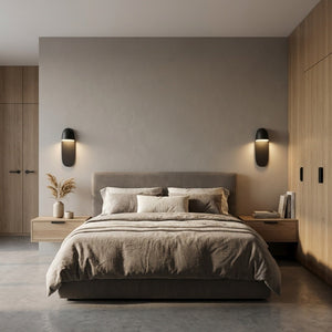 Visual Comfort Studio - KSW1221MBK - LED Wall Sconce - Axel - Midnight Black | Midnight Black