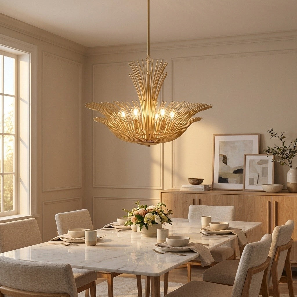 Visual Comfort Studio - LXC1196GD - Six Light Chandelier - Dorelle - Gild | Gild