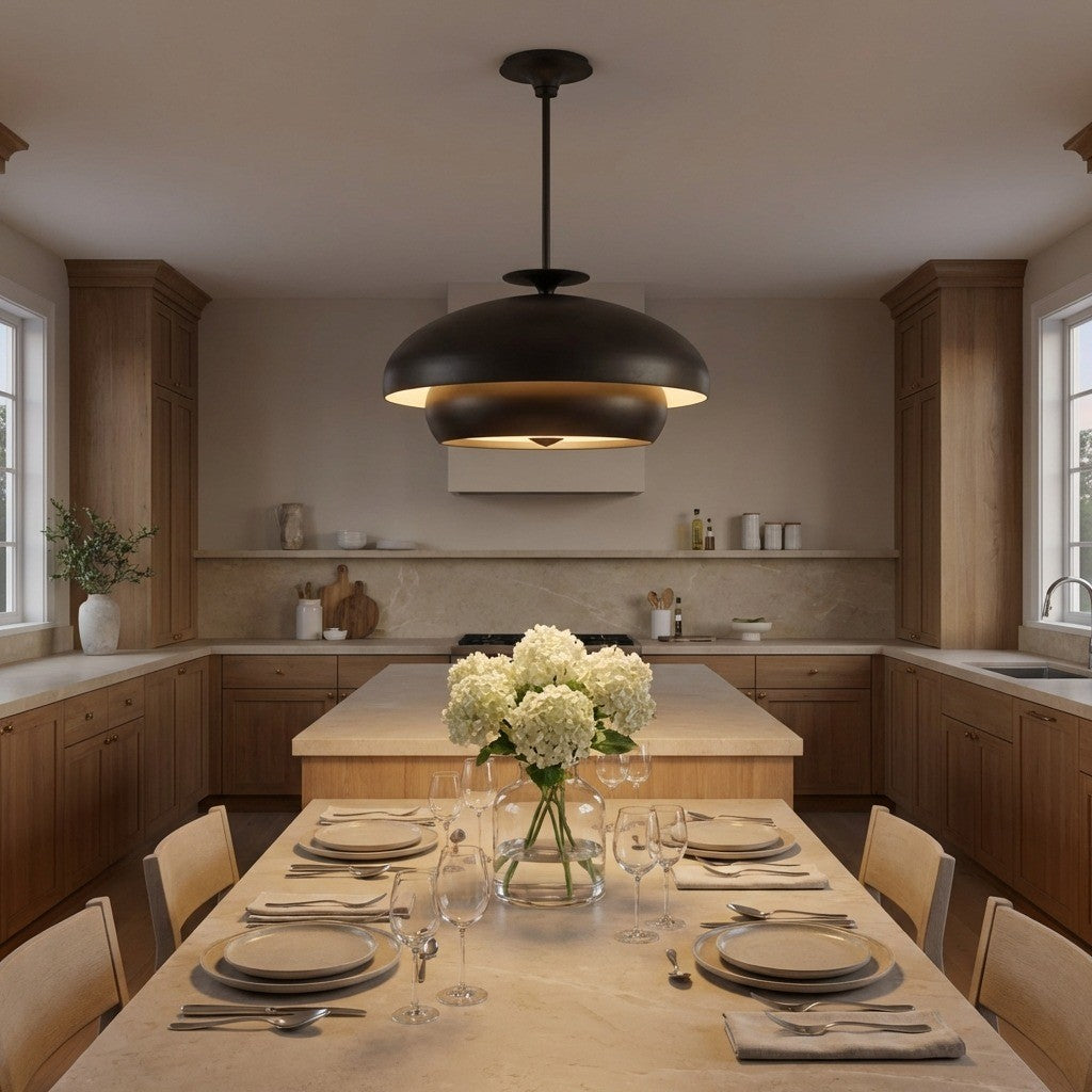 Visual Comfort Studio - LXC1208AI - Eight Light Chandelier - Solene - Aged Iron | Aged Iron