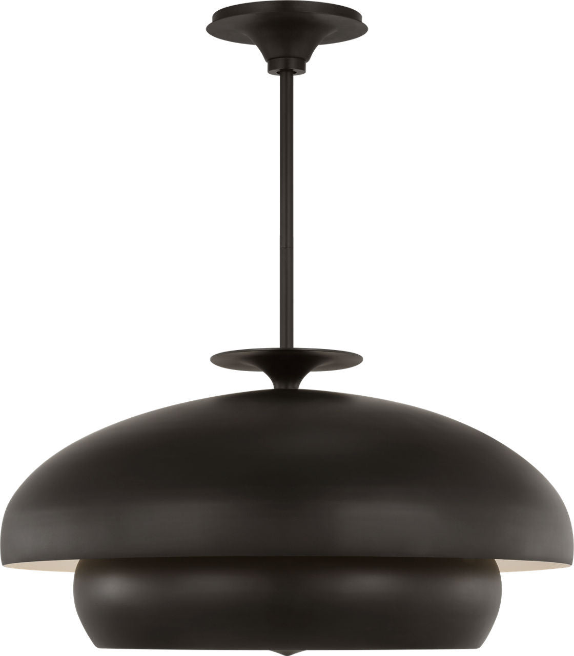 Visual Comfort Studio - LXC1208AI - Eight Light Chandelier - Solene - Aged Iron | Aged Iron