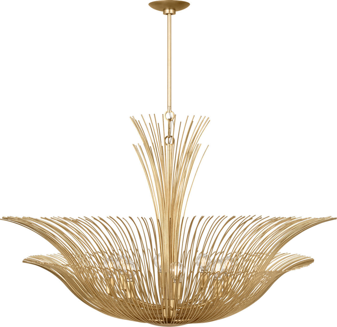 Visual Comfort Studio - LXC1218GD - Eight Light Chandelier - Dorelle - Gild | Gild