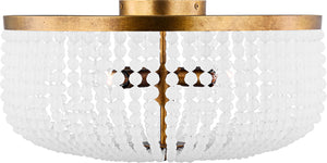 Visual Comfort Studio - LXF1014VGD - Four Light Flush Mount - Bellecour - Vintage Gild | Vintage Gild