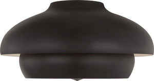 Visual Comfort Studio - LXF1031AI - One Light Flush Mount - Solene - Aged Iron | Aged Iron