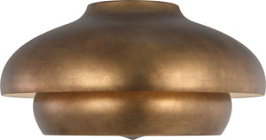 Visual Comfort Studio - LXF1031VGD - One Light Flush Mount - Solene - Vintage Gild | Vintage Gild