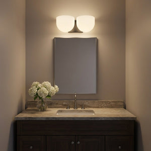 Visual Comfort Studio - LXV1002AI - Two Light Bath - Cheverny - Aged Iron | Aged Iron