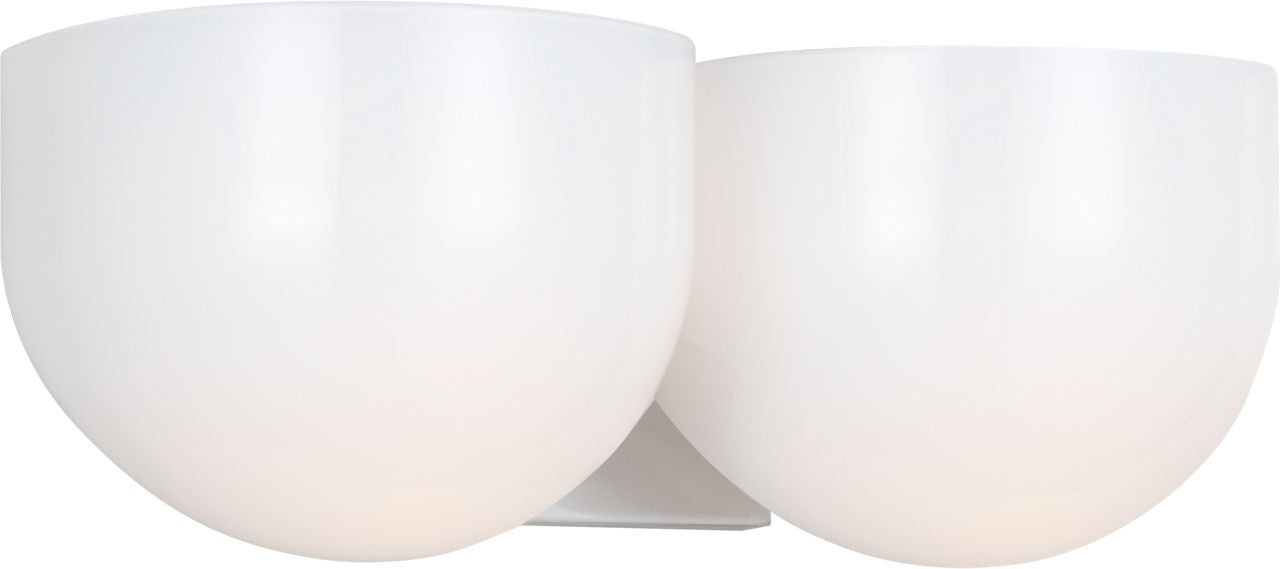 Visual Comfort Studio - LXV1002PN - Two Light Bath - Cheverny - Polished Nickel | Polished Nickel