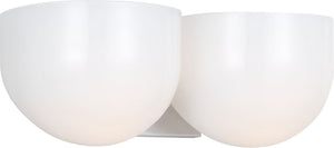 Visual Comfort Studio - LXV1002PN - Two Light Bath - Cheverny - Polished Nickel | Polished Nickel