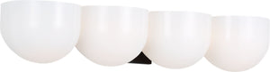 Visual Comfort Studio - LXV1004AI - Four Light Bath - Cheverny - Aged Iron | Aged Iron