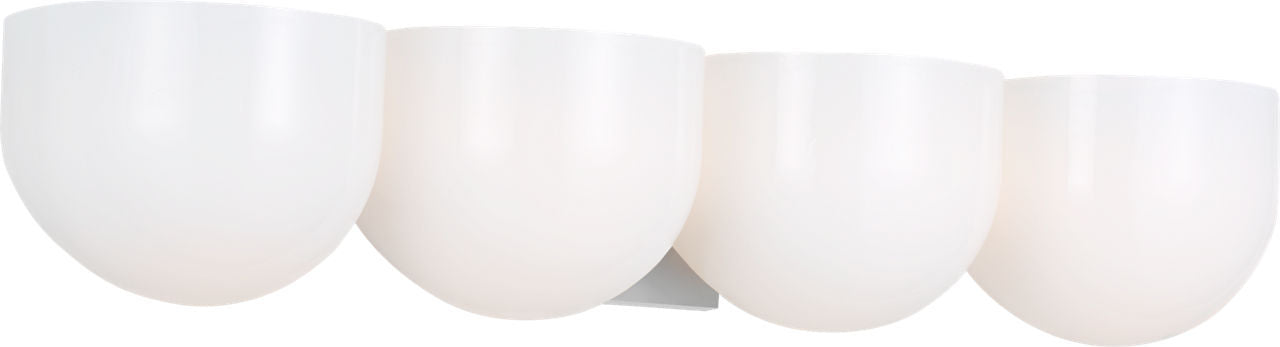 Visual Comfort Studio - LXV1004PN - Four Light Bath - Cheverny - Polished Nickel | Polished Nickel
