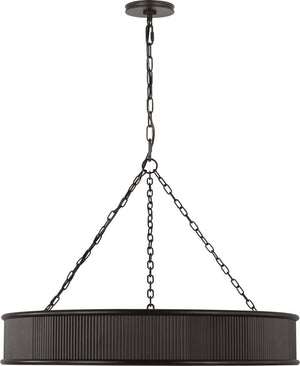 Visual Comfort Studio - PCC1008AI - Eight Light Chandelier - Ritz - Aged Iron | Aged Iron