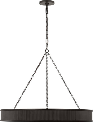 Visual Comfort Studio - PCC10110AI - Ten Light Chandelier - Ritz - Aged Iron | Aged Iron