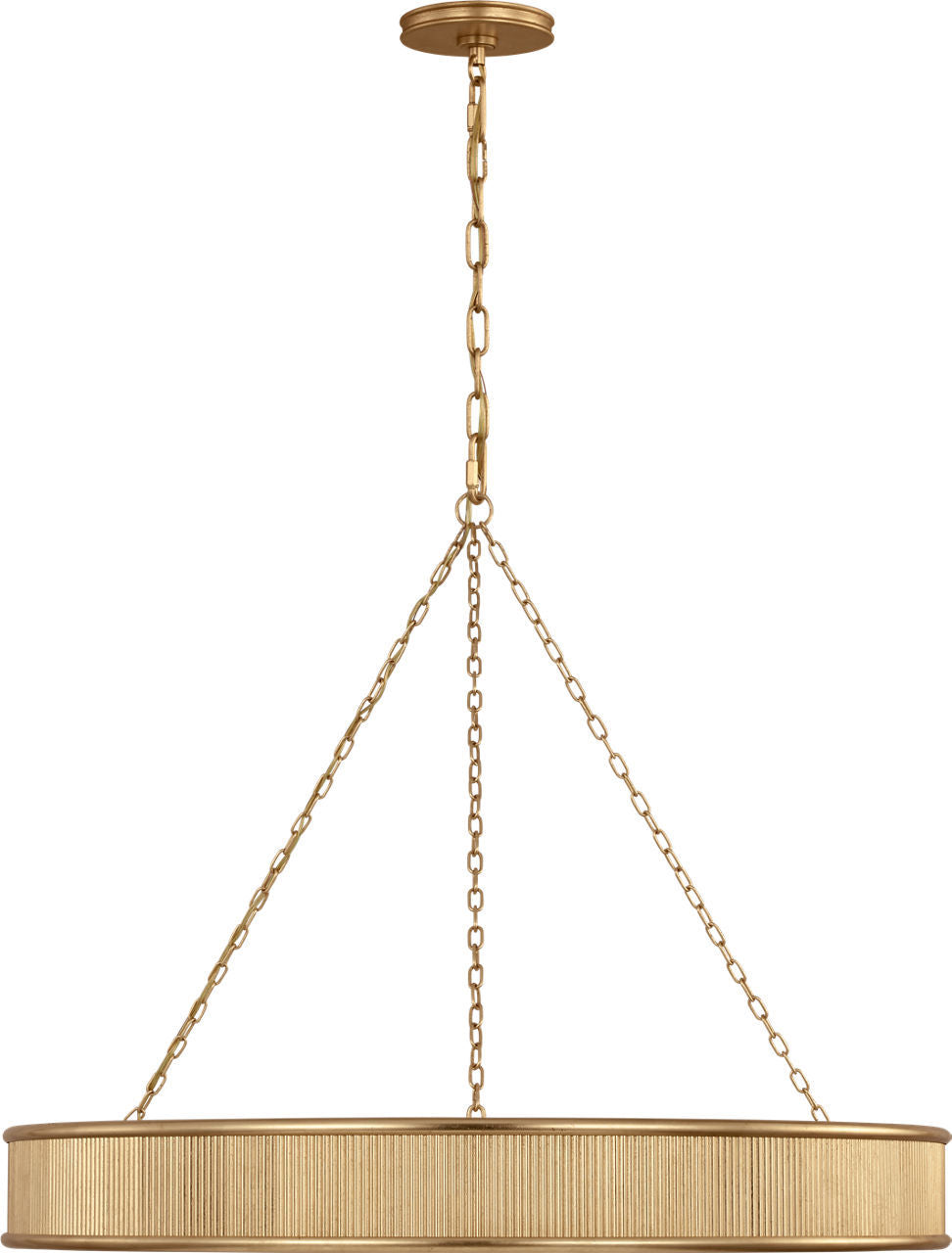 Visual Comfort Studio - PCC10110GD - Ten Light Chandelier - Ritz - Gild | Gild