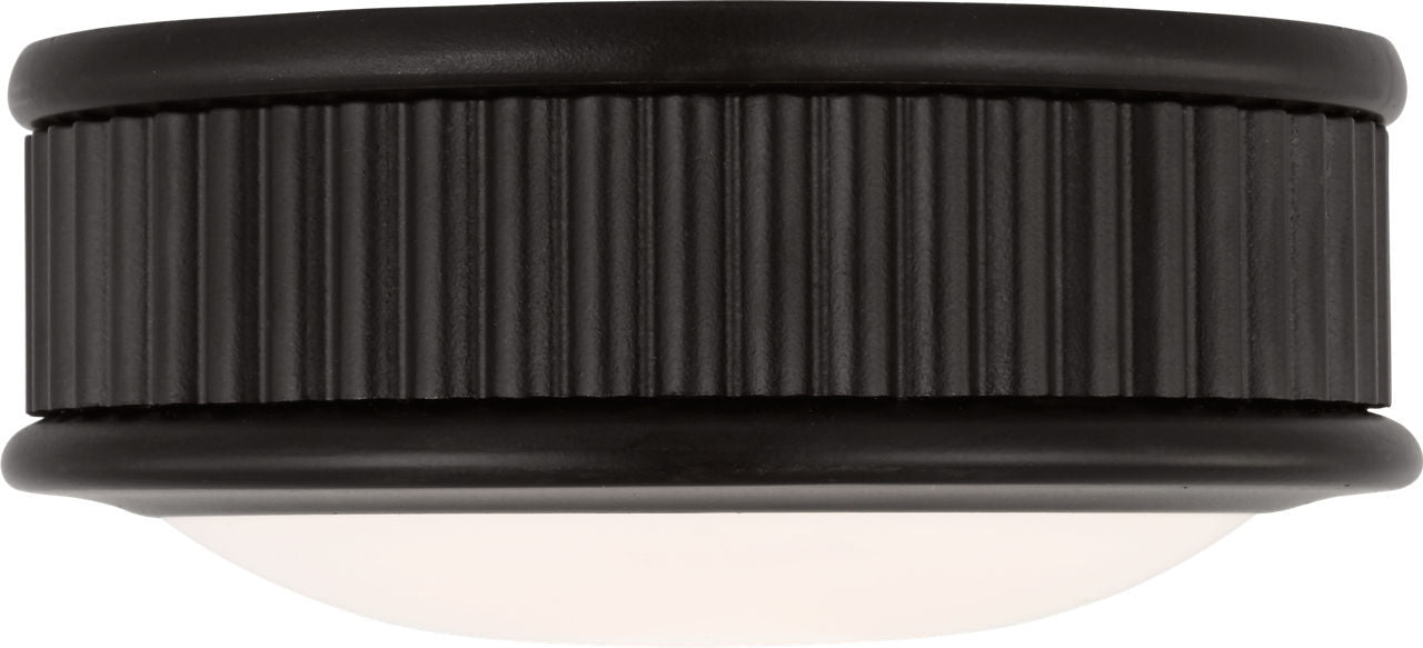 Visual Comfort Studio - PCF1001AI - LED Flush Mount - Ritz - Aged Iron | Aged Iron