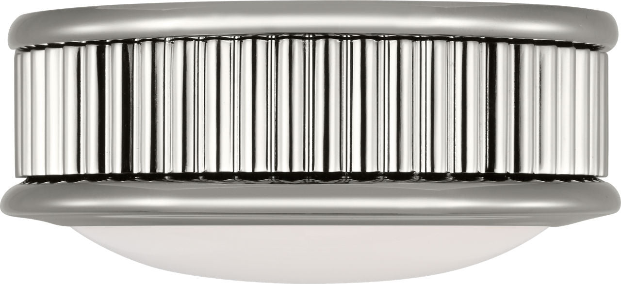 Visual Comfort Studio - PCF1001PN - LED Flush Mount - Ritz - Polished Nickel | Polished Nickel