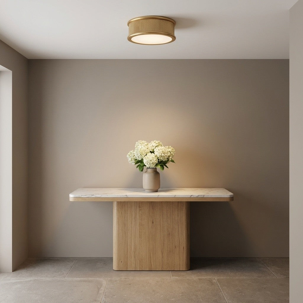 Visual Comfort Studio - PCF1025GD - Five Light Flush Mount - Ritz - Gild | Gild