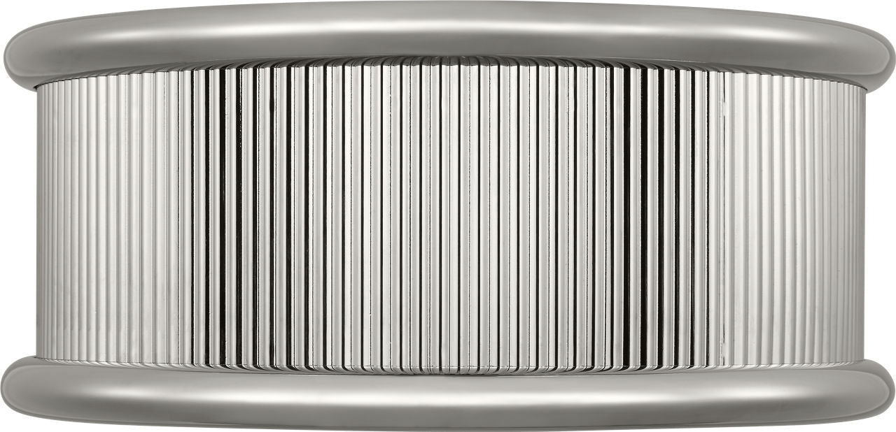 Visual Comfort Studio - PCF1033PN - Three Light Flush Mount - Ritz - Polished Nickel | Polished Nickel