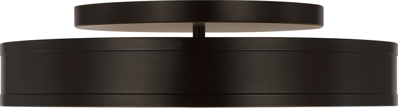Visual Comfort Studio - PCF1041AI - LED Semi Flush Mount - Dupont - Aged Iron | Aged Iron