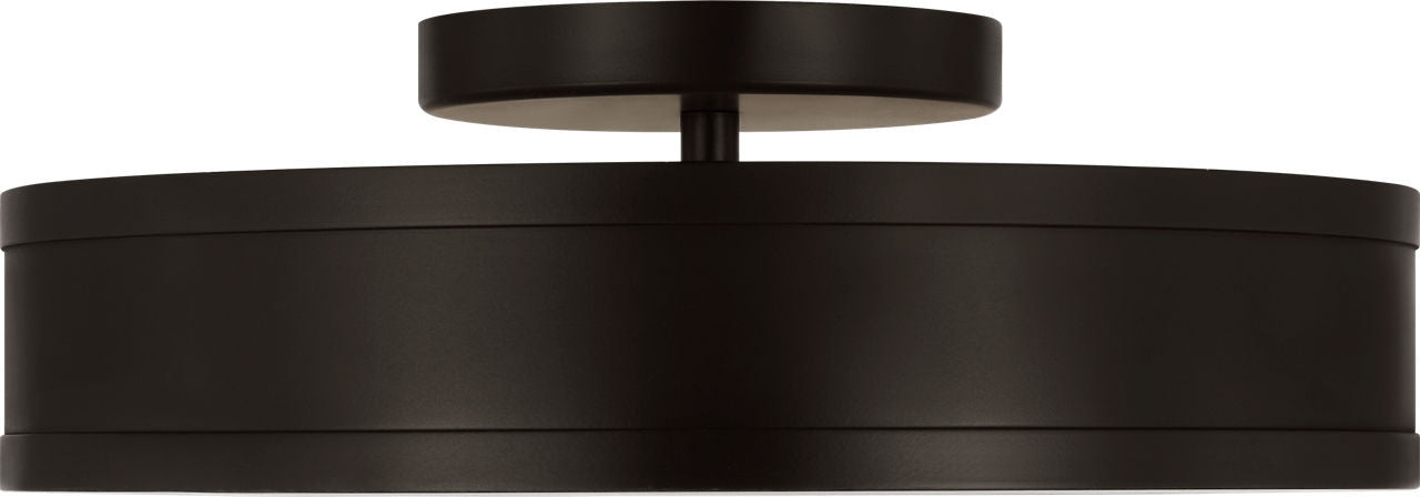 Visual Comfort Studio - PCF1051AI - LED Semi Flush Mount - Dupont - Aged Iron | Aged Iron