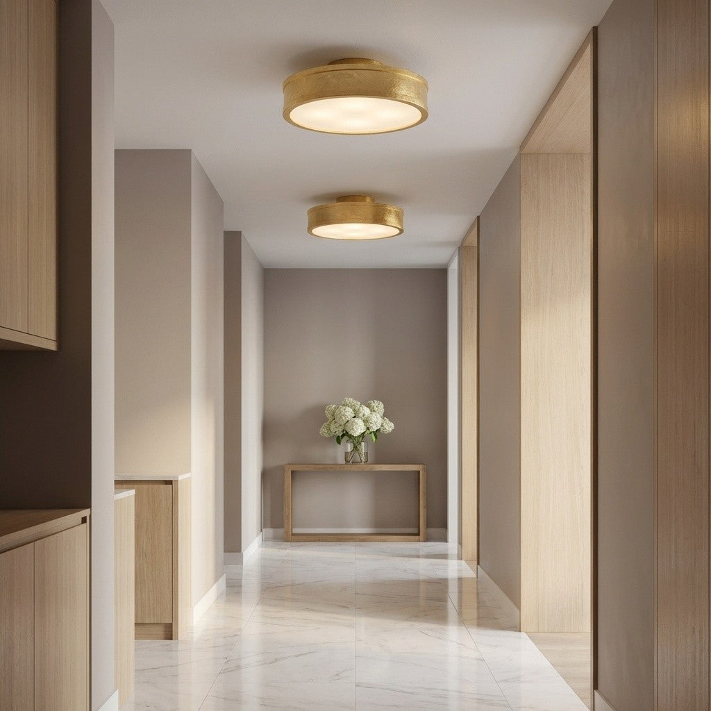 Visual Comfort Studio - PCF1051GD - LED Semi Flush Mount - Dupont - Gild | Gild