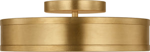 Visual Comfort Studio - PCF1051GD - LED Semi Flush Mount - Dupont - Gild | Gild