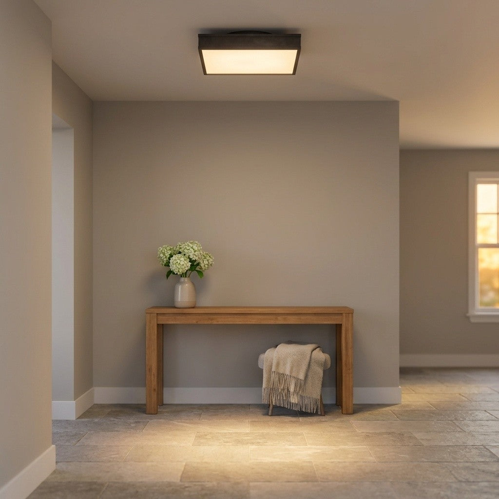 Visual Comfort Studio - PCF1061AI - LED Semi Flush Mount - Dupont - Aged Iron | Aged Iron