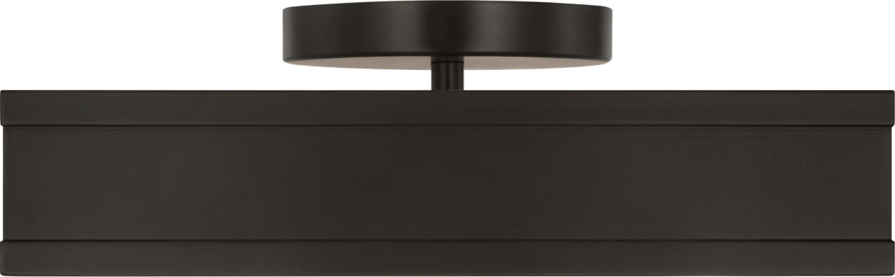 Visual Comfort Studio - PCF1071AI - LED Semi Flush Mount - Dupont - Aged Iron | Aged Iron