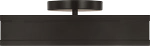 Visual Comfort Studio - PCF1071AI - LED Semi Flush Mount - Dupont - Aged Iron | Aged Iron
